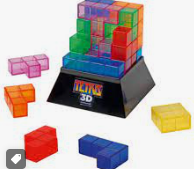 Tetris 3D - This version of the game takes place in a 3D environment, with blocks falling from multiple directions and players having to think in three dimensions to fit them into place.