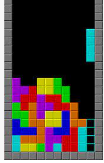Original Tetris - This is the classic version of the game, with seven different shaped blocks that must be rotated and arranged to fit into a rectangular grid.